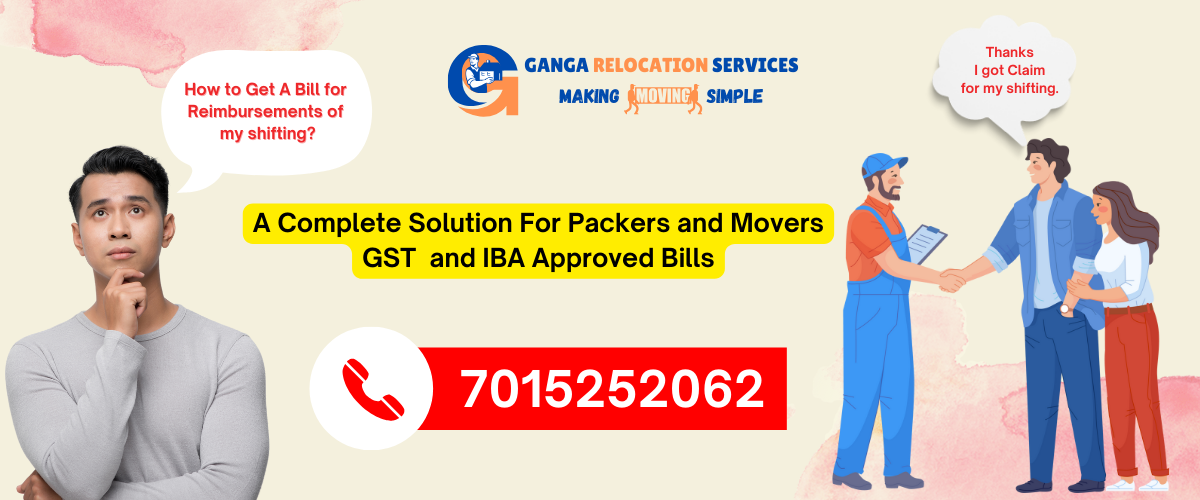 packers and movers bill for claim